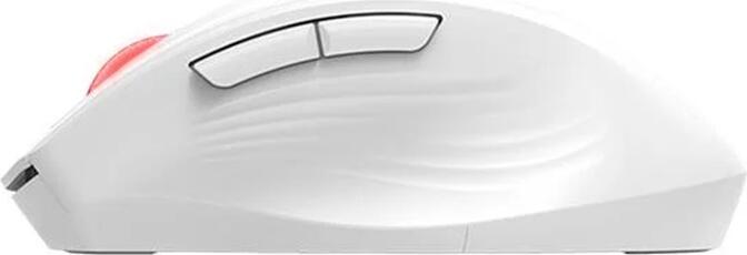 Xtrike Me GW-223 Wireless Optical Mouse, 6 Buttons, 3 Adjustable DPI Levels 1200-3200, Ergonomic Design, 2.4 GHz USB Receiver, White
