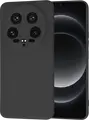 Xcover Liquid Silicone Case for Xiaomi 14 Ultra, Black, Full-Body Soft-Touch Matte Protective Cover with Precise Camera and Port Cutouts