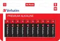 Verbatim Batteries AA Alkaline 10 pcs Blister