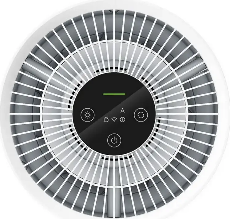 Purificator de aer Xiaomi Smart Pet Care AC-M30-SC, CADR 230 m3/h, Suprafață 27 m2, Aspirație 360°, Eliminare Păr și Dermată de animale, Alb, Control App Xiaomi Home