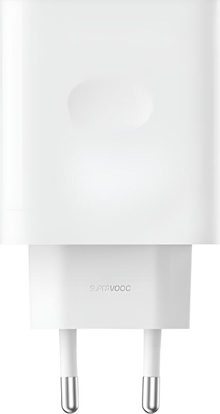 Adaptor Alimentare OPPO SUPERVOOC 33W, Incarcator Rapid de Perete, USB Type-A, Alb, Plastic, 100-240V, Protectie Safety, Design Compact