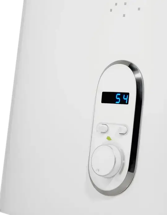 Boiler Electric Electrolux EWH 80 GLD EEC 80L, 2000W, Otel Emailat, Instalare Verticala/Orizontala, Afisaj LED, Alb