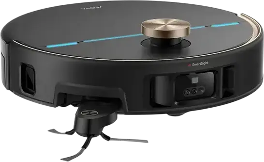 Mova V70 Ultra Complete Robot Vacuum and Mop, 40,000Pa Suction, 6,400mAh Battery, StepMaster 2.0, AI SmartSight, Bagless Base Station, Black