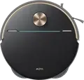 Mova V70 Ultra Complete Robot Vacuum and Mop, 40,000Pa Suction, 6,400mAh Battery, StepMaster 2.0, AI SmartSight, Bagless Base Station, Black