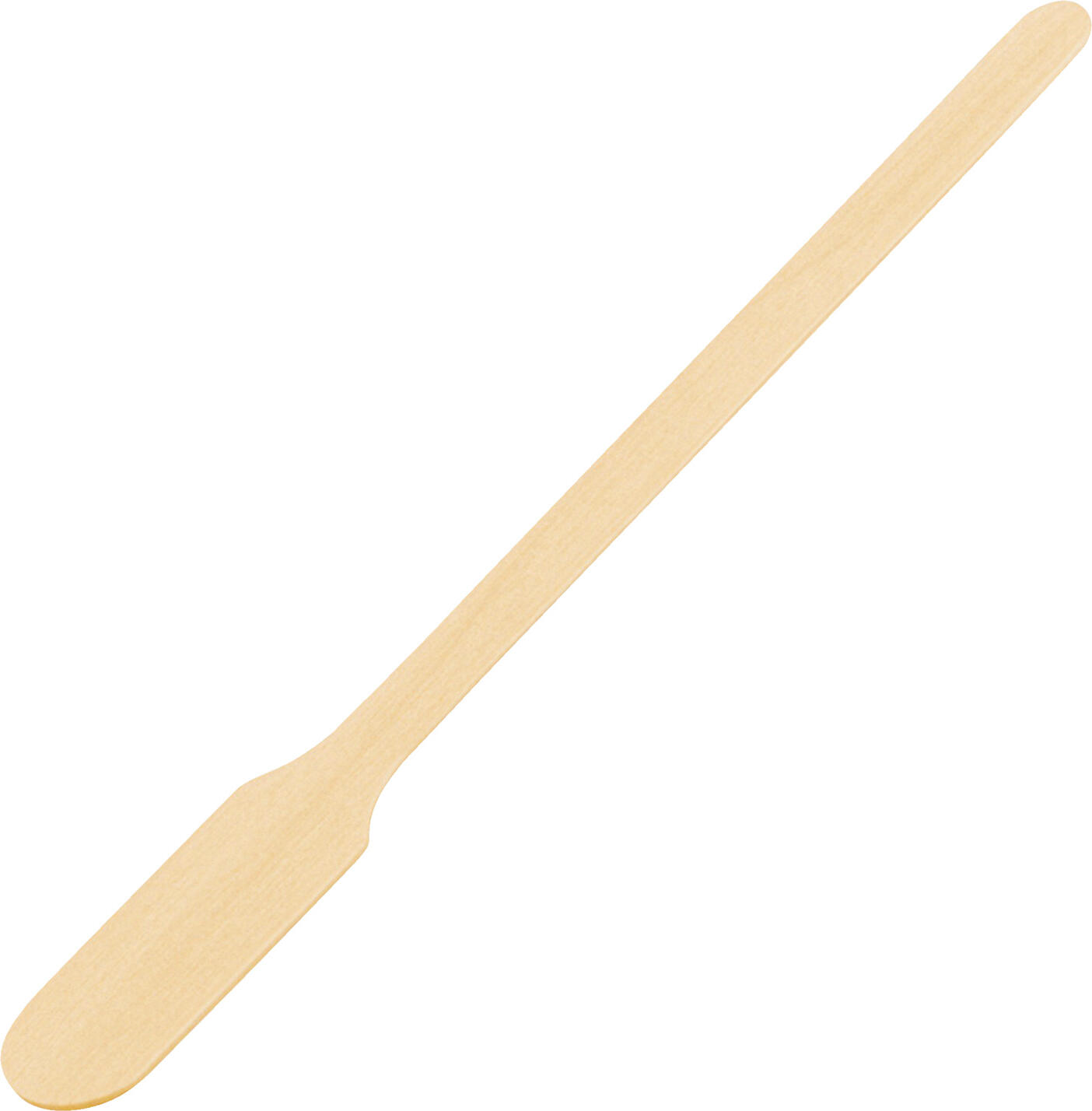 WIMEX Wooden Paddle Stirrers, 13 cm, FSC 100% Certified Wood, Natural Brown, Food-Safe, Eco-Friendly, Set of 500 Pieces