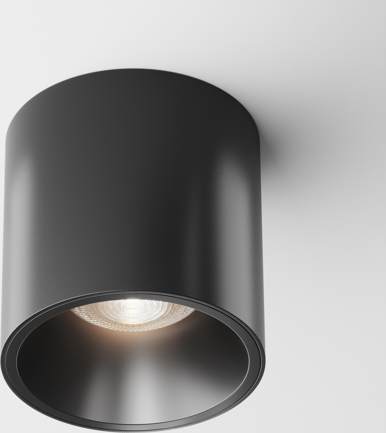 Corp de iluminat plafoniere Maytoni Alfa LED C064CL-L12B4K-D, 12W, 4000K, 900lm, Dimare TRIAC, Aluminiu Negru, 70x70mm, IP20