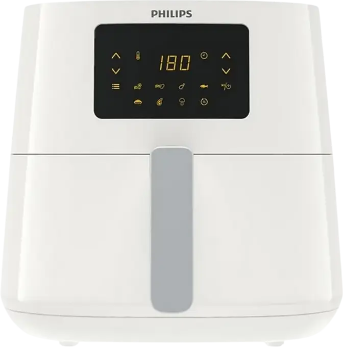 Frigitore cu aer cald Philips HD9270/00 Essential XL, 2000W, Capacitate 6.2L, Volum Alimente 1.2kg, Ecran Tactil LED, 7 Programe, Alb