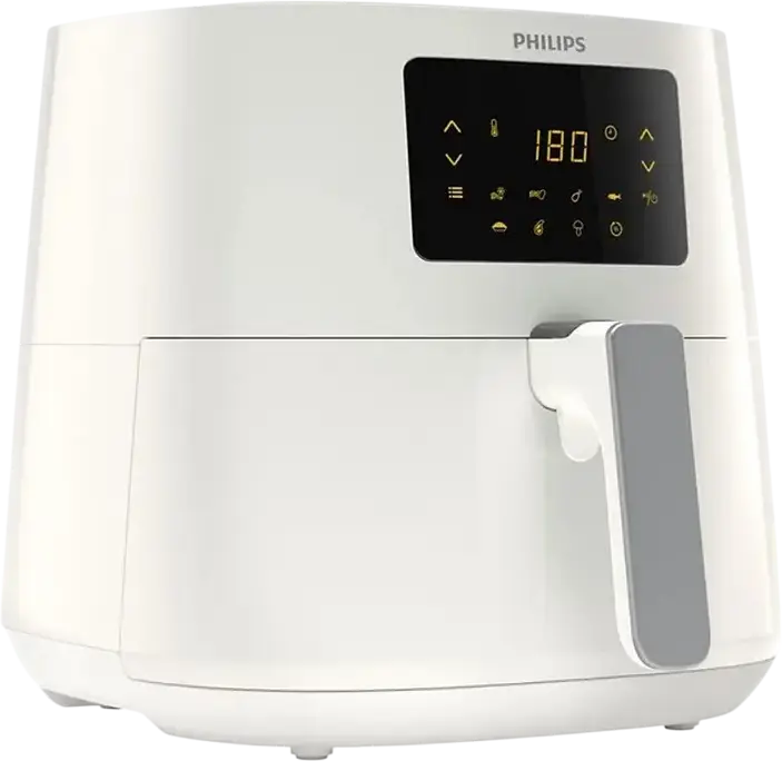 Frigitore cu aer cald Philips HD9270/00 Essential XL, 2000W, Capacitate 6.2L, Volum Alimente 1.2kg, Ecran Tactil LED, 7 Programe, Alb