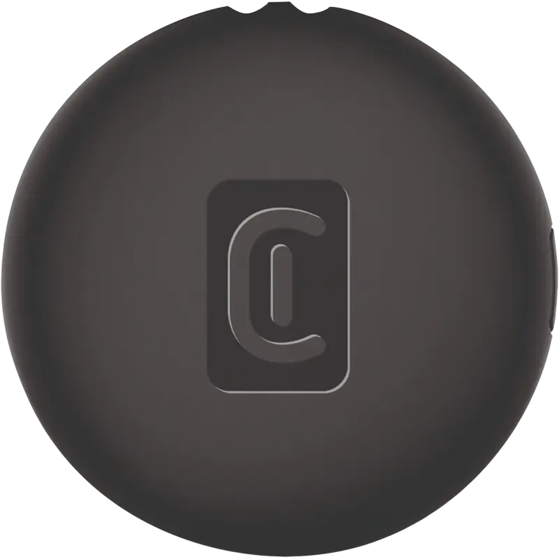 Cellularline Tracy Tag Smart Tracker Finder de Obiecte, Compatibil Apple Find My, Rezistenta apa IP67, Negru, Set de 2 piese