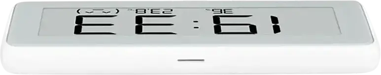 Xiaomi LYWSD02MMC Temperature and Humidity Monitor, Bluetooth Low Energy 5.0, LCD Display with Comfort Indicator, White, ABS and PC Material