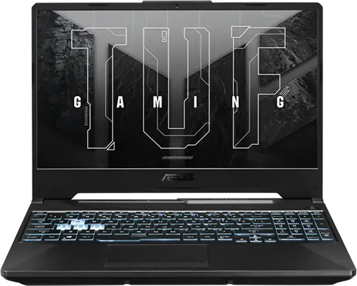 ASUS TUF Gaming A15 FA506NCG Laptop, AMD Ryzen 7 8845HS, 8GB DDR5 RAM, 512GB SSD, NVIDIA GeForce RTX 3050 4GB, 15.6" FHD 144Hz IPS, Windows 11, Graphite Black