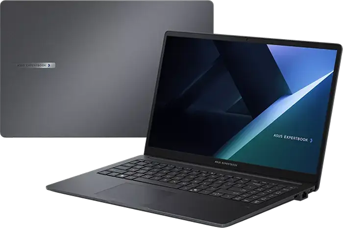 ASUS ExpertBook B1 B1503CVA Business Laptop, 15.6" FHD IPS, Intel Core 5 120U, 16GB DDR5, 512GB SSD, Backlit Keyboard, Fingerprint Scanner, No OS, Grey