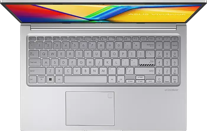 Ноутбук ASUS Vivobook 15 X1504MA, 15.6" FHD IPS Anti-Glare, Intel Core 5 320 4.6GHz, 16GB DDR5, 512GB SSD NVMe, Windows 11 Home, Подсветка Клавиатуры, Cool Silver