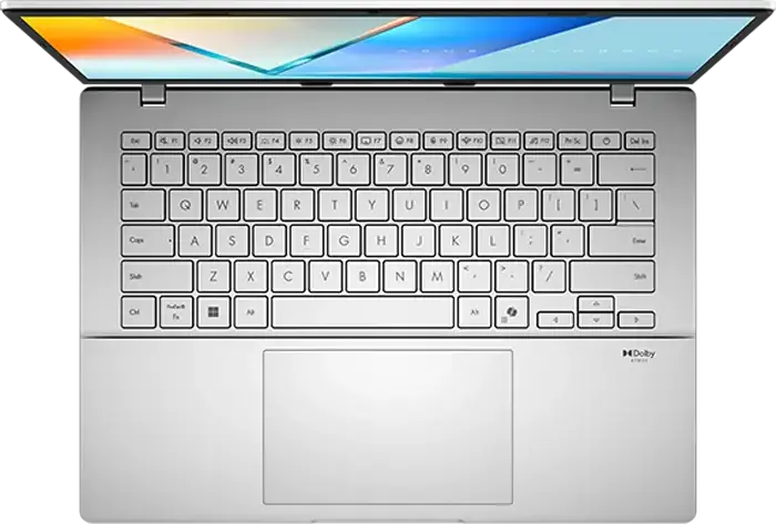 Ultrabook ASUS Vivobook S 14 S3407VA, Argintiu, Intel Core 5 210H, 16GB RAM DDR5, SSD 512GB, Ecran OLED 14" WUXGA Anti-Glare, Windows 11 Home