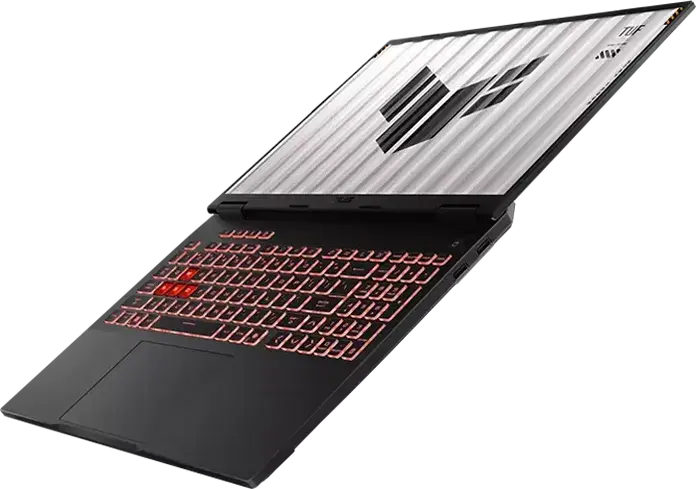 Laptop Gaming ASUS TUF Gaming A16 FA608PP 16" WUXGA 165Hz - AMD Ryzen 9 8940HX, NVIDIA GeForce RTX 5060, 16GB DDR5, 512GB SSD, Jaeger Gray, MIL-STD 810H