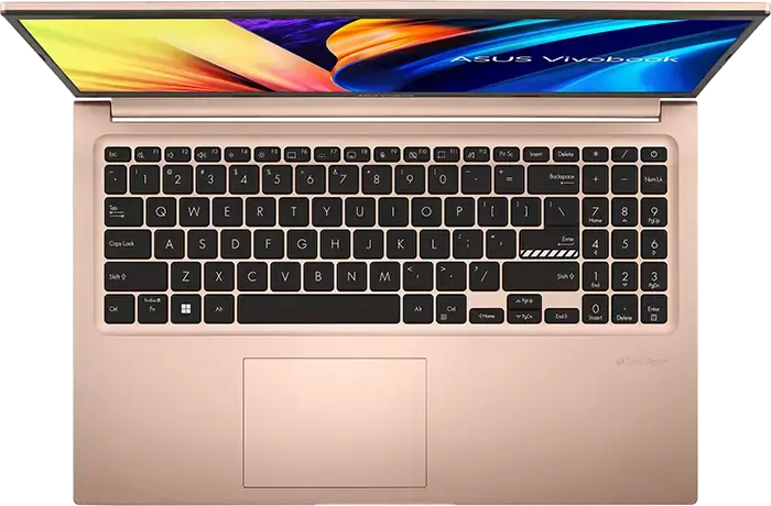 ASUS Vivobook 15 M1502XA Laptop, 15.6" FHD IPS, AMD Ryzen 7 7840HS, 8GB DDR5 RAM, 512GB SSD NVMe, Windows 11 Home, Backlit Keyboard, Quiet Blue