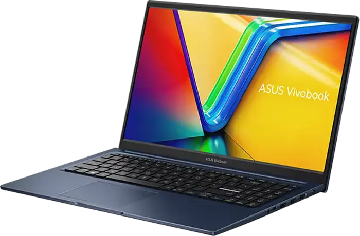 Laptop ASUS Vivobook 15 X1504MA, 15.6" FHD IPS Anti-Glare, Intel Core 5 320, 16GB RAM DDR5, 512GB SSD NVMe, Windows 11 Home, Tastatura Iluminata, Quiet Blue