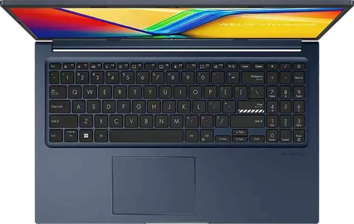 Laptop ASUS Vivobook 15 X1504MA, 15.6" FHD IPS Anti-Glare, Intel Core 5 320, 16GB RAM DDR5, 512GB SSD NVMe, Windows 11 Home, Tastatura Iluminata, Quiet Blue