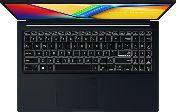 Laptop ASUS Vivobook 15 X1504MA, 15.6" FHD IPS Anti-Glare, Intel Core 5 320, 16GB RAM DDR5, 512GB SSD NVMe, Windows 11 Home, Tastatura Iluminata, Quiet Blue
