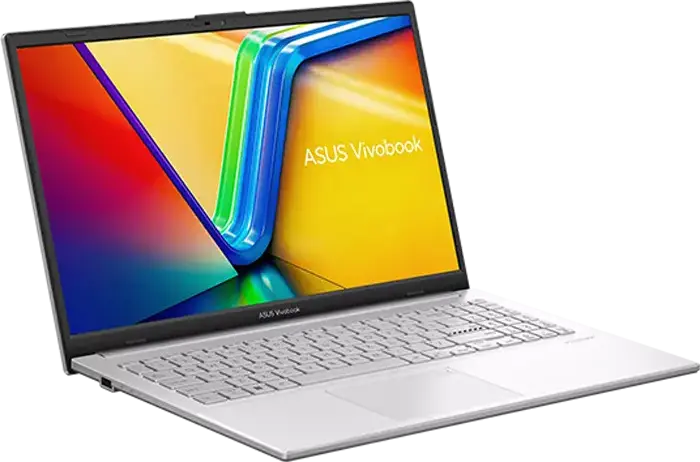 Ноутбук ASUS Vivobook Go 15 E1504FA, 15.6" FHD IPS Anti-Glare, AMD Ryzen 3, 8GB LPDDR5, 512GB PCIe NVMe SSD, Windows 11 Home, MIL-STD-810H, Cool Silver