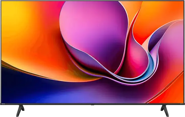 Televizor Smart LED Hisense 75A6Q, 75 inch, 4K UHD 3840x2160, HDR10, VIDAA U8.5, Dolby Atmos, Design fara rama, Negru