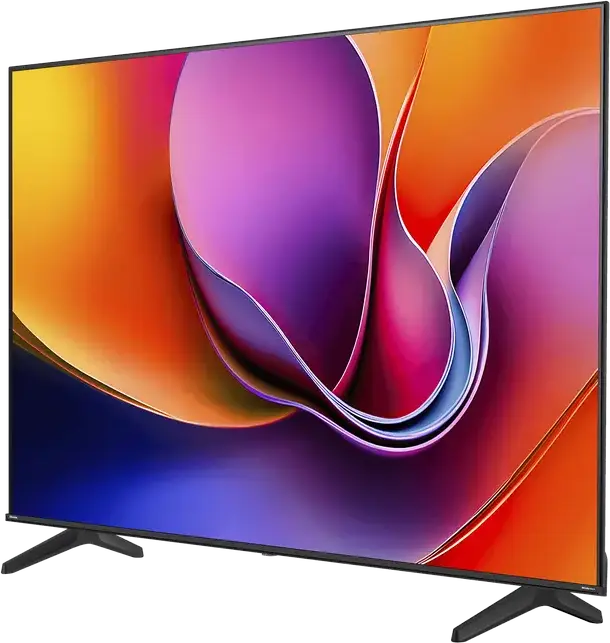 Televizor Smart LED Hisense 75A6Q, 75 inch, 4K UHD 3840x2160, HDR10, VIDAA U8.5, Dolby Atmos, Design fara rama, Negru