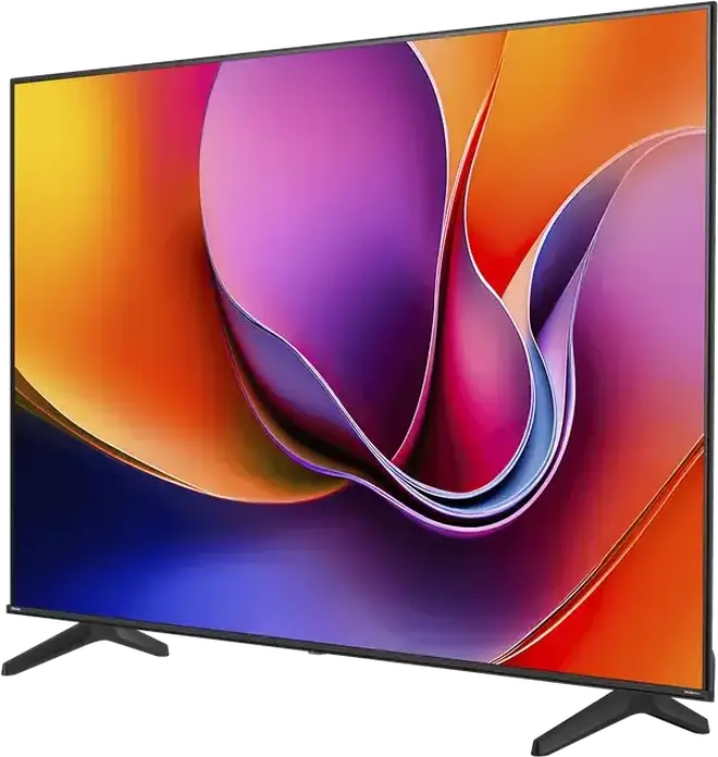 Televizor Smart LED Hisense 75A6Q, 75 inch, 4K UHD 3840x2160, HDR10, VIDAA U8.5, Dolby Atmos, Design fara rama, Negru