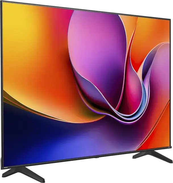 Televizor Smart LED Hisense 75A6Q, 75 inch, 4K UHD 3840x2160, HDR10, VIDAA U8.5, Dolby Atmos, Design fara rama, Negru