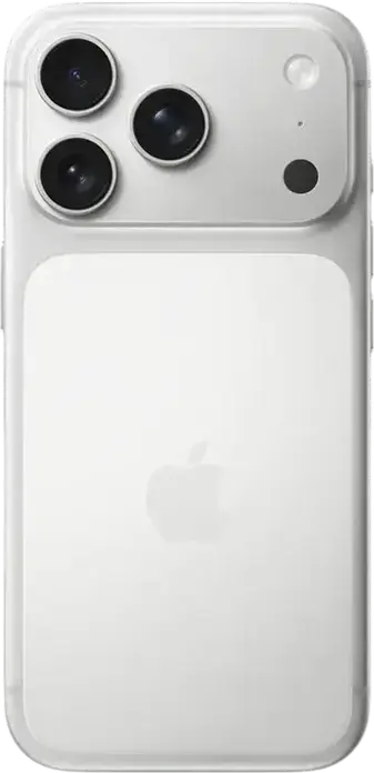 Смартфон Apple iPhone 17 Pro, процессор A19 Pro, 12 ГБ ОЗУ, 512 ГБ ПЗУ, 6.3" Super Retina XDR OLED 120 Гц, тройная камера 48 МП, iOS 26, серебристый