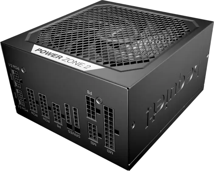 Блок питания be quiet! Power Zone 2, 1200W, 80+ Platinum, Полностью модульный, ATX 12V 3.1, Поддержка PCIe 5.1, вентилятор 140мм, черный