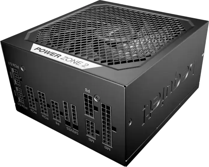 Блок питания be quiet! Power Zone 2, 1200W, 80+ Platinum, Полностью модульный, ATX 12V 3.1, Поддержка PCIe 5.1, вентилятор 140мм, черный