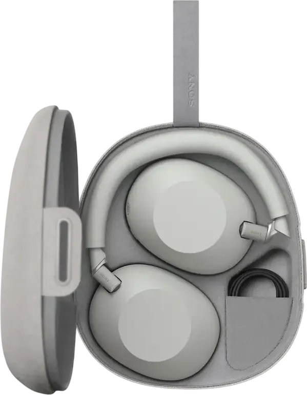 Беспроводные полноразмерные наушники Sony WH-1000XM6S с шумоподавлением, Bluetooth 5.3, LDAC, 4Гц-40кГц, встроенный микрофон, цвет Platinum Silver