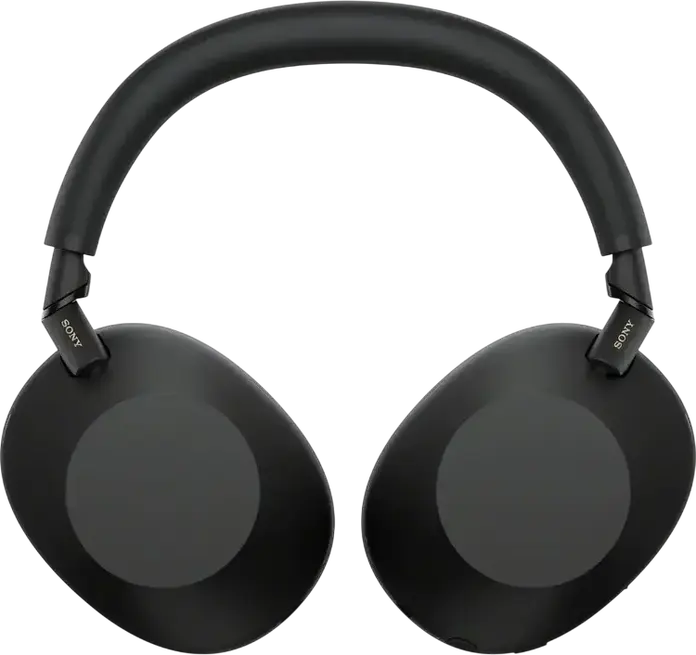 Sony WH-1000XM6 Wireless Over-Ear Noise Cancelling Headphones, Bluetooth 5.3, LDAC, ANC, Built-in Mic, Black, with Carrying Case and Audio Cable