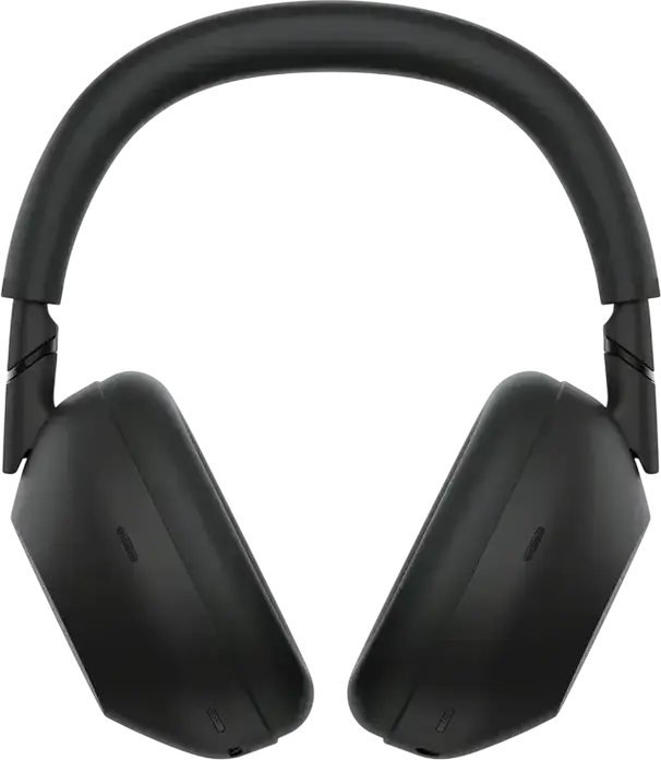 Sony WH-1000XM6 Wireless Over-Ear Noise Cancelling Headphones, Bluetooth 5.3, LDAC, ANC, Built-in Mic, Black, with Carrying Case and Audio Cable
