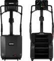 Zipro Legday Stair Stepper Trainer, 36+3 Programs, 25 Resistance Levels, Wireless Smartphone Charging, Integrated Cup Holder, Black