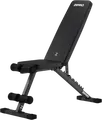 Zipro Stride Weight Bench, Adjustable Incline Decline Steel Frame, 300 kg Total Capacity, 110 kg Max User Weight, Foam Leg Support, Black