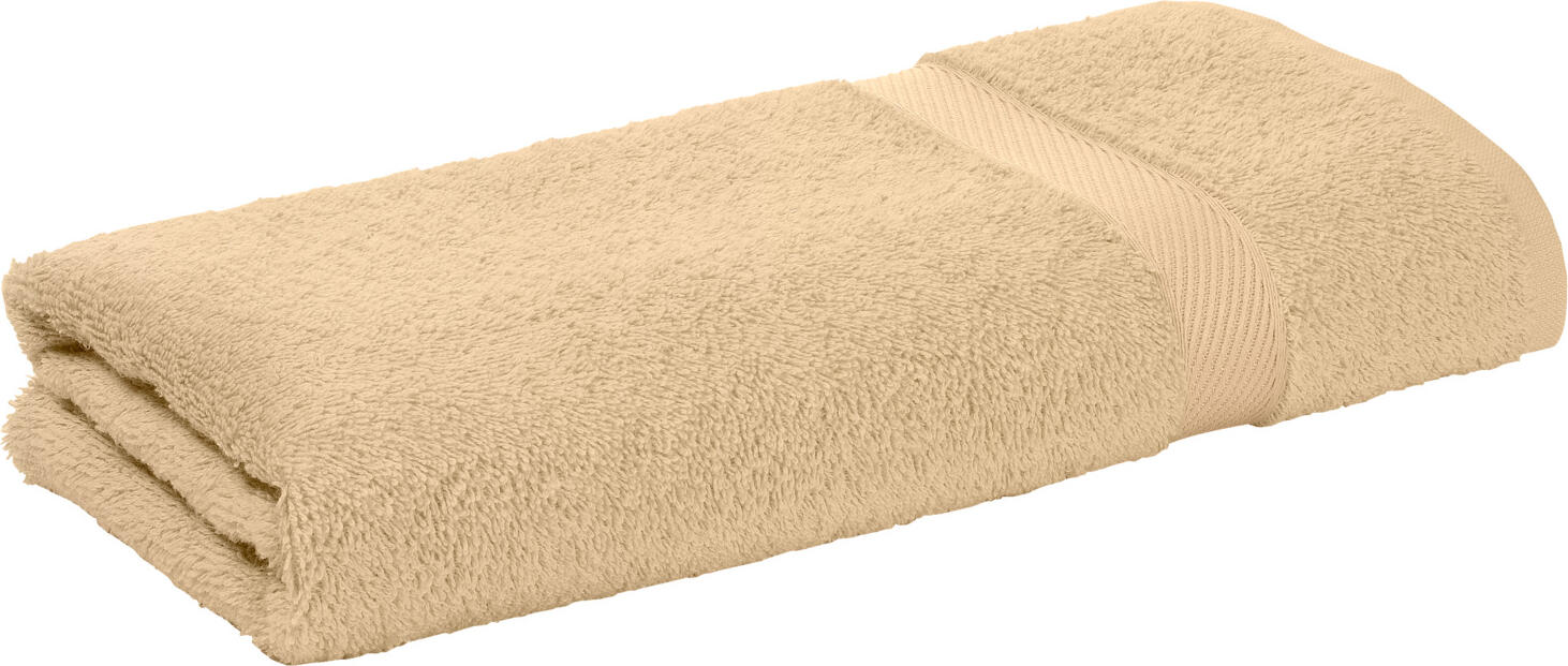 Prosop de baie LUSINI Valencia Uni, 100x150 cm, 100% bumbac terry, 460 g/m², absorbant si cu uscare rapida, certificat OEKO-TEX Standard 100