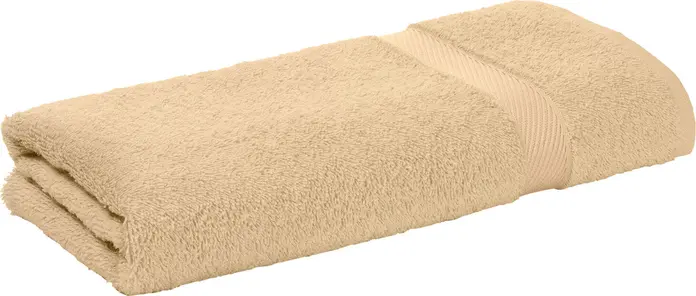 Prosop de baie LUSINI Valencia Uni, 100x150 cm, 100% bumbac terry, 460 g/m², absorbant si cu uscare rapida, certificat OEKO-TEX Standard 100