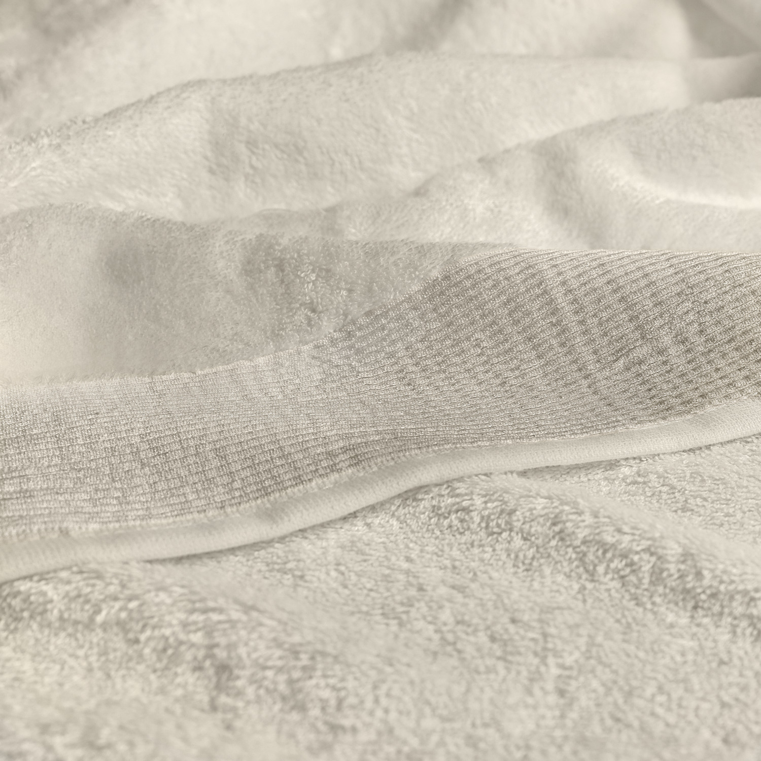 ERWIN M. LUSINI Balance Sauna Towel, 70 x 200 cm, Taupe, Cotton and Bamboo Viscose Walk Terry, OEKO-TEX Standard 100