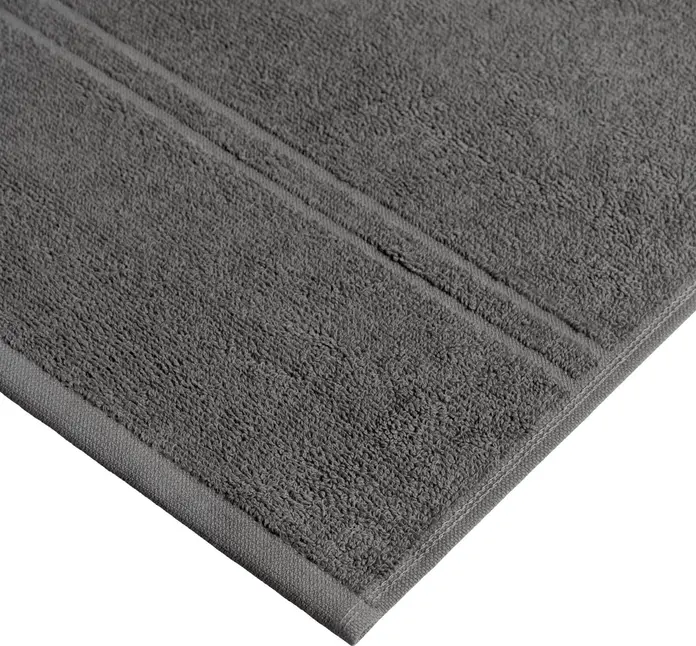 Prosoape pentru fata ERWIN M. LUSINI Solutions GmbH Dina, 100% bumbac, terry twist, 30x50 cm, antracit, set de 5 piese, OEKO-TEX Standard 100