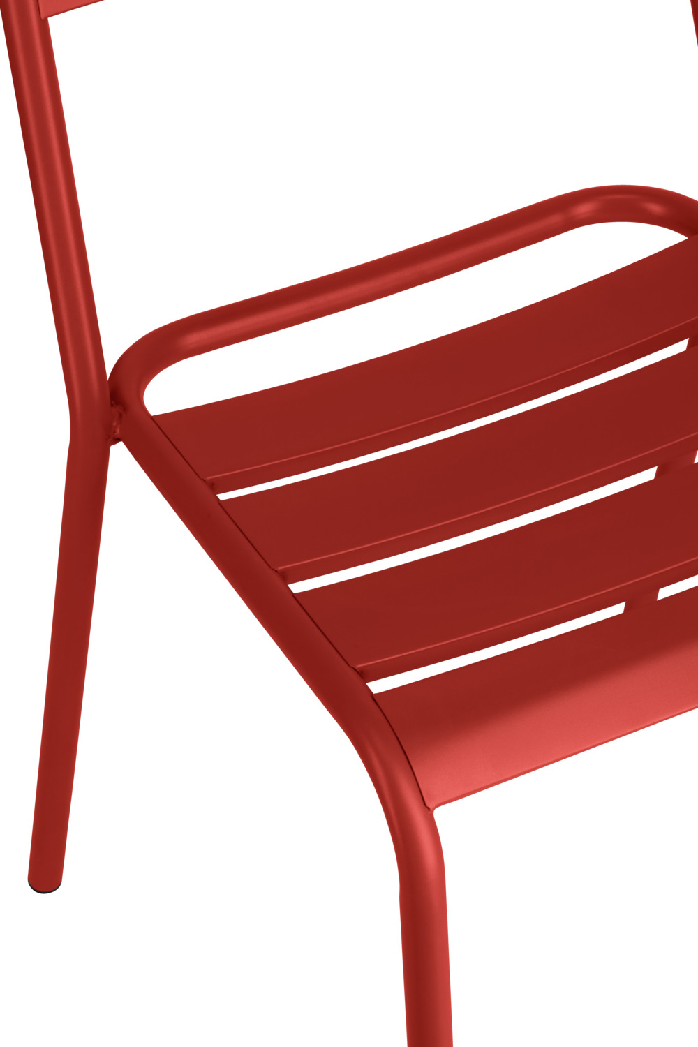 PULSIVA Sentra Outdoor Stacking Chairs, Set of 4, Weatherproof UV-Resistant E-Coated Powder-Coated Steel, 150kg Capacity, for Cafes and Gardens