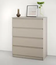 Neo 4S Comodă 80x43x98 cm Bej