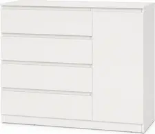 Neo 1D4S Comodă 120x43x98 cm Alb