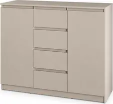 Neo 2D4S Comodă 120x43x98 cm Bej