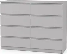 Neo 8S Comodă 120x43x98 cm Gri