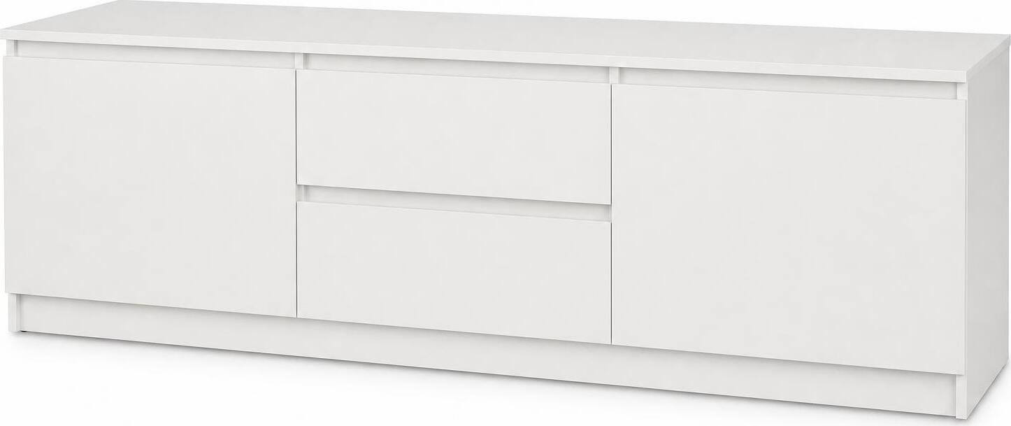 Neo 2D2S Comodă TV 150x43x53 cm Alb