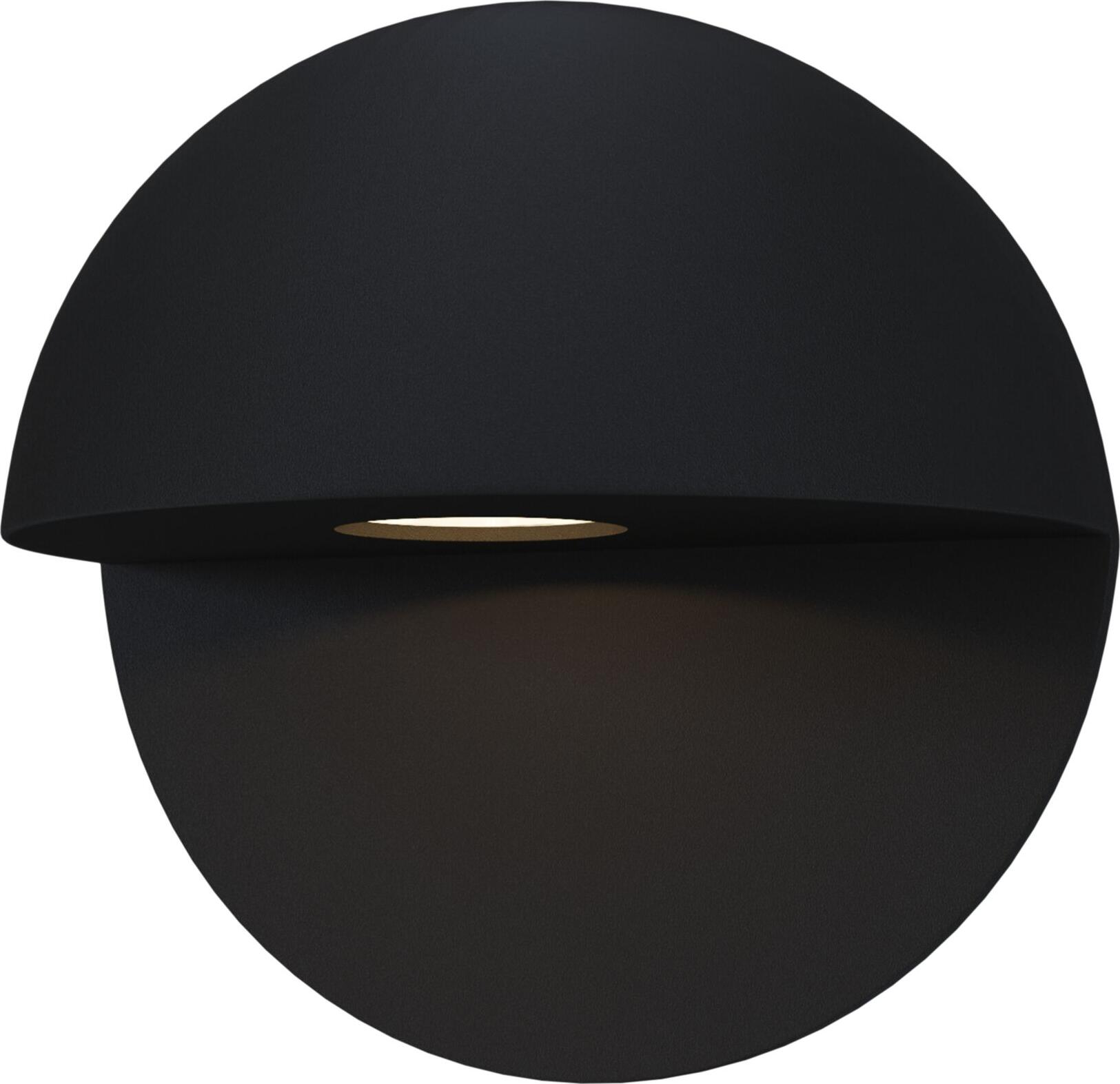 Lampa LED de exterior pentru trepte Maytoni Mezzo O033WL-L7B3K, Aluminiu Negru, IP54 Impermeabila, 7.4W, 3000K Alb Cald, 513lm, 90x55x90mm