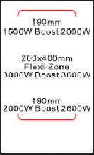 Tornado GTR-ID3504BFN Independent Induction Cooktop, 30cm, 3500W, 2 Burners, Glass-ceramic, Sensor Slider, Flexi Zone, Timer, Child Lock