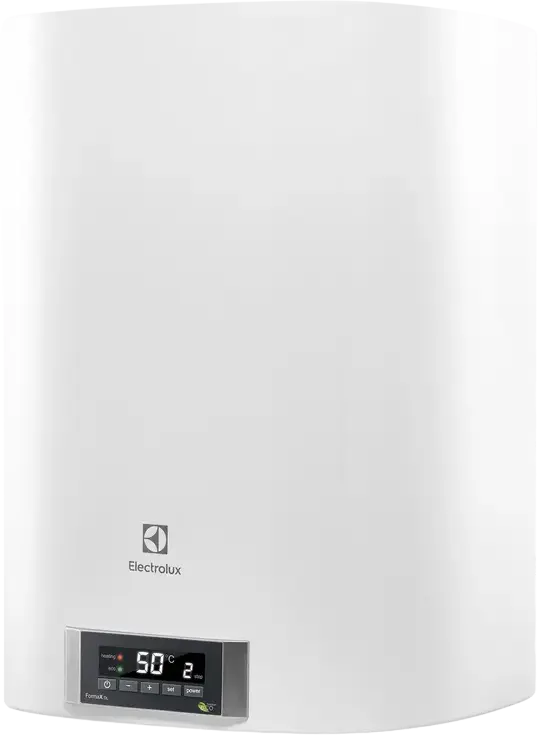 Boiler Electric Electrolux EWH 80 Formax DL, Capacitate 80L, 2000W, Rezistenta Uscata, Ecran Digital LCD, Instalare Verticala sau Orizontala, Alb