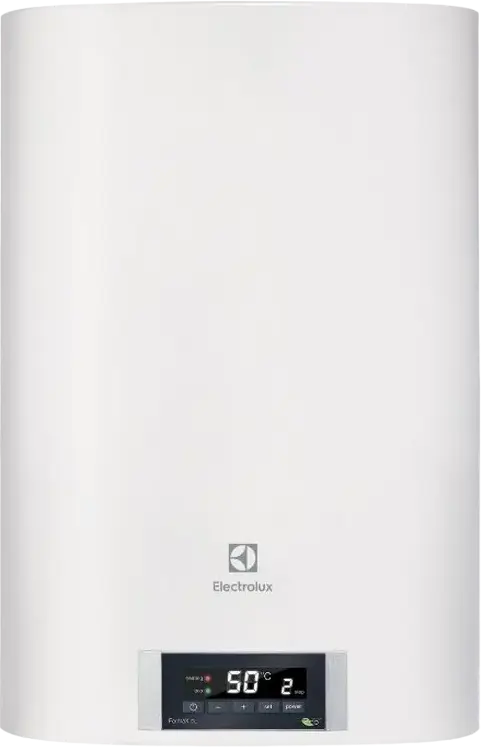 Boiler Electric Electrolux EWH 80 Formax DL, Capacitate 80L, 2000W, Rezistenta Uscata, Ecran Digital LCD, Instalare Verticala sau Orizontala, Alb